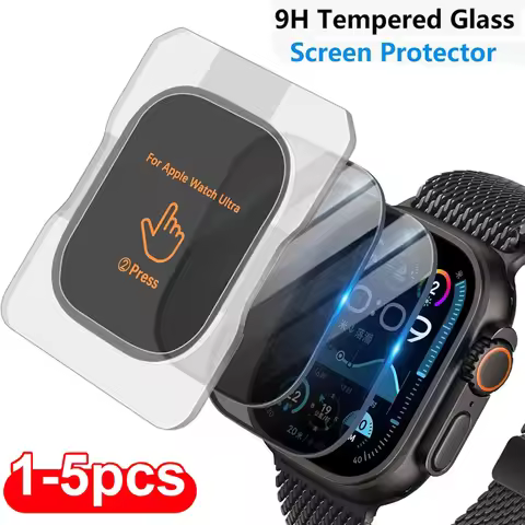 Tempered Glass for Apple Watch Ultra 1 2 3 49mm Privacy Screen Protector IWatch Ultra 49mm Seconds I