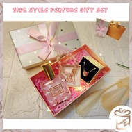 Perfume Necklace Bracelet Gift Set for Birthday Best Friend Girlfriend Boyfriend