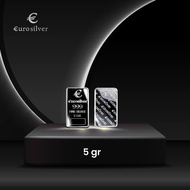 Eurosilver Precious Metal Silver 5 Grams - Pure Silver 999.9
