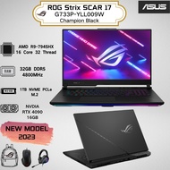 Asus ROG Strix SCAR 17 2023 G733P-YLL009W (R9-7945HX/ 32GB 4800MHZ/ 1TB M.2/ RTX 4090 16GB/ 17.3" 24