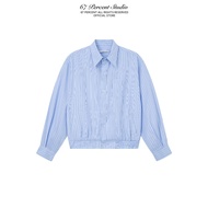 Jacket Fashion Blue Striped SHIRT 67PERCENT/67% - BLOUSE SHIRT