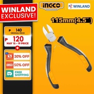 ∇ ✒ △ ♞Ingco by Winland Tools 4.5"/115mm Polish and Anti-Rust Plier Oil Mini Diagonal Cutting Plier