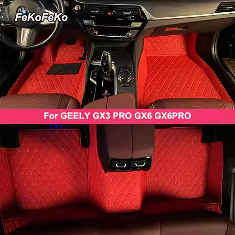 Custom Car Floor Mats For GEELY GX3 PRO GX6 GX6PRO Auto Carpets Foot Coche Accessories