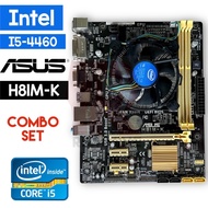 {ReadyStock} Combo Gaming Set i5 4460 + ASUS H81M I5 3470 + GIGABYTE H77M Motherboard E3-1230V2 + B7