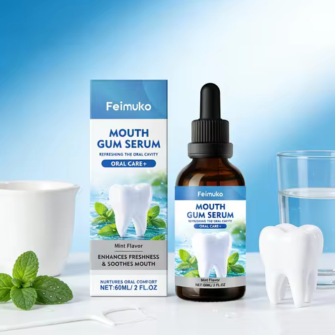 Gum Repair Care Drops Alleviate Discomfort Reduce Inflammation Lasting Fresh Breath Oral Hygiene Hea