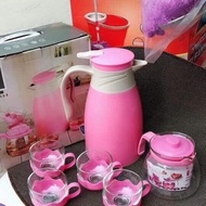 Set of 4 glass cups