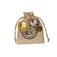 Harry Potter Coin Gringotts Bank Wizarding Coin Hogwarts Coin (3 PCS)