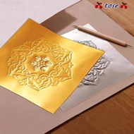 TOSE Engraving Drawing paper, 70 micron Thick Gold Foil Aluminum Foil Art Paper, making Handmade Eng