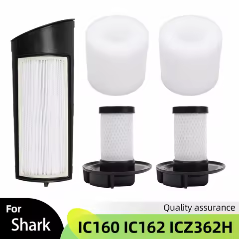 Foam HEPA For Shark ION P50 Powered Vertex Pro Lift Away Cordless Vacuum Cleaner IC160 IC162 ICZ362H