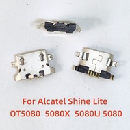 5-100Pcs micro mini jack socket USB Connector charging port repair dock plug For Alcatel Shine Lite 
