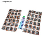 [Prs] 48 Pcs Rubber Patch Bike Tire Inner Tube Repair Cycle Patch Kit Glue Inner Tube Puncture Repai