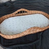 嬰兒換尿布籃 樹枝束 手工尿布墊