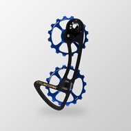 CYCLINGCERAMIC - OVERSIZED PULLEY WHEELS R7000 SS & GS SHIMANO 105 BLUE
