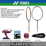 {ninastore} Yonex ASTROX 39 Badminton Racket ORIGINAL - bg 5 Quality