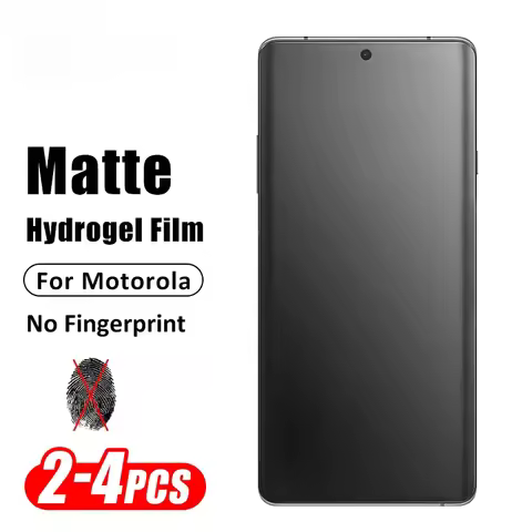 2-4Pcs Curved Matte Hydrogel Film For Motorola Edge 30 40 Neo 50 Ultra 50 Fusion Screen Protectors F