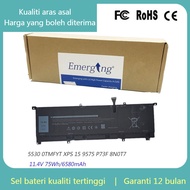 11.4V 8N0T7 TMFYT Laptop Battery for Dell XPS 15 9575-D1805TS D1605TS P73F(DF13) 0TMFYT Precision 55