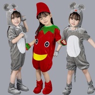 Children Animal Mouse Costume Kindergarten Drama Cartoon Dance Costume Cat and Children Animal Mouse