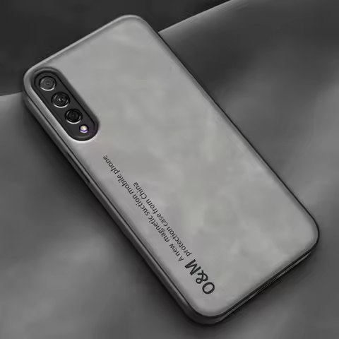 Luxury Magnetic Leather Case For Honor 9X Pro 7X 8X Max Cover Silicone Phone Case For Honor 9X STK-L