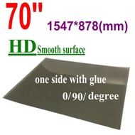 1pcs 70 inch 1547*878 mm Smooth surface 0 90 Degree 70'' Polarizer Polarizer polarizing film