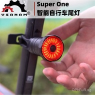 Tail Light Bicycle Rechargeable Brake USBYSANAM New Product Tail Light Warning Light Tail Light Bicy