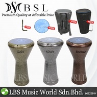 BSL Aleskandaria Darbuka Steel Body With Carrying bag Drum Skin Tuning Key