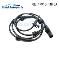 ABS Wheel Speed Sensor Front Left/Right fit for NISSAN INFINITI FX50 G25, G35,G37 47910-1NF0A 47910-
