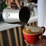 Glass milk jug espresso latte stainles 350ml