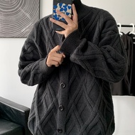 Green Phil Island Vintage Turtleneck Sweater for Couples