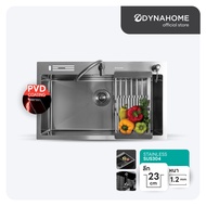 อ่างล้างจานสแตนเลส รุ่น WD-7545-TS-BK | DYNAHOME
