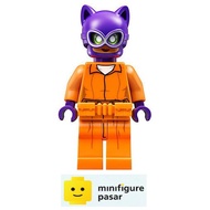 sh0338 Lego The Lego Batman Movie 70912: Arkham Asylum - Catwoman Minifigure - New