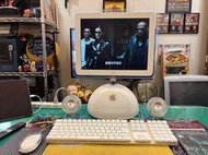 Apple iMac G4 檯燈機 1GHZ 2G RAM 256G SSD 15吋螢幕 含喇叭全套