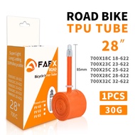 ยางในจักรยานเบาพิเศษ FAFX 700X18 23 25 28 32c จักรยานเสือหมอบท่อด้านในเป็น TPU