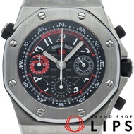 愛彼皇家橡樹離岸型計時腕錶 Alinghi Polaris 42毫米，全球限量2000枚，型號26040ST.OO.D002CA.01，附保固卡、替換錶帶，不鏽鋼/橡膠錶帶，男士腕錶，黑色，二手腕錶極