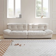 Luxury Light Household Technology Modern Red Sofa Simple Italian Style Net Small Apartment Cloth Sof