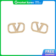 Valentino | ตางหแบรนดเนมหร Valentino Garavani รน V-Logo รหสสนคา 4W2J0G76 MET CS4