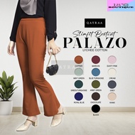 Seluar Palazo 𝐐𝐀𝐘𝐑𝐀𝐀 Ladies Palazo Botcut Slim Style / Seluar Palazzo Perempuan SOFT COTTON CREPE