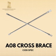 (NEW) Scaffolding A08 Cross Brace 1829mm X 610mm X 2.0mm BUNDLE (7 Pcs)