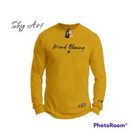 kaos greenlight lengan panjang / kaos wanita greenlight / kaos greenlight pria panjang / sky art