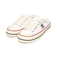 MLB รองเท้าผ้าใบ PLAYBALL MULE ORIGIN SNEAKER UNISEX 3AMUUA11N 50WHS NEW YORK YANKEES WHITE