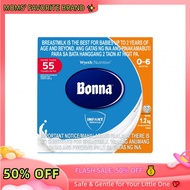 【Mom Approved】Bonna Stage 1 Infant Formula Plain For 0 To 6 Months, Bag In  1.2Kg