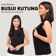 Round Collar Nursing Cuff Sleeveless U-Neck Nursing Inner Premium Rayon T-Shirt Nursing Cuffs Nursin