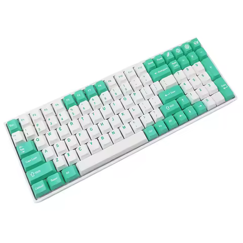 Misty Rain 149 Keys Dye Sub Keycaps Thick PBT Cherry Profile ANSI ISO Key caps For TKL GK61 96 GMMK 