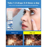 Eye Drops for Vision Correction,Relieve Eye Fatigue Mild Acid Swelling Redness(13ml/bottle)