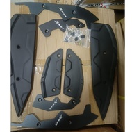 Yamaha Xmax 250/300 CNC Footboard Footpad Carpet Europe Specification Foot Pad Xmax v1 v2 Set Left R