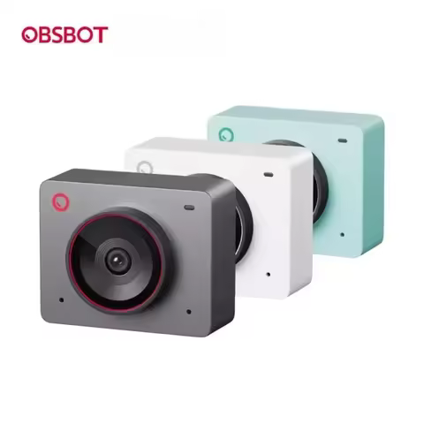 OBSBOT MeetSE/2 AI-Powered 4K Webcam for PC with 1/2 Sensor Autofocus Gesture Control HDR Dual Micro