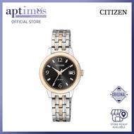 [Aptimos] Citizen Eco-Drive EW2234-55E Black Dial Women Bracelet Watch