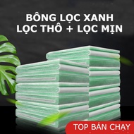 2-layer white blue Filter Cotton Aquarium Filter Cotton 120x30x0.9cm (Aquarium Filter Material) - ch