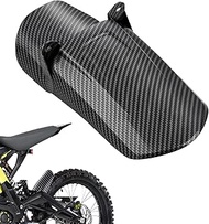 CHANGCHENG Electric Dirt Bike Rear Wheel Fender for Surron 79Bike,Carbon Fiber Pattern Rear Shock Cu