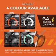 Hardwear Mobile Phone Cable C to Type C Tough Cable 6A - Mobile Phone cable - Elsewhere