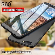 Samsung S6 S7 EDGE Plus/S9/S9 Plus S8 /S8 Plus 360 Full Cover Hard Cover PC Case Tempered Glass